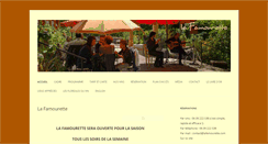 Desktop Screenshot of lafamourette.com